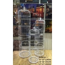 三件組大鳥籠-y15408-鐵材藝術-鐵材擺飾系列